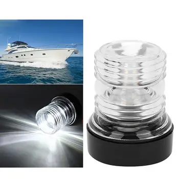 Водонепроницаемый Морской светодиодный Навигационный фонарь Сигнальный фонарь для плавания на яхте по правому борту для лодки