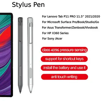 Сенсорный стилус Сенсорная ручка для сенсорного экрана Lenovo Tab P11 Pro 11.5 2021 Microsoft Surface Pro / Book / Go для планшета Stylus pencil
